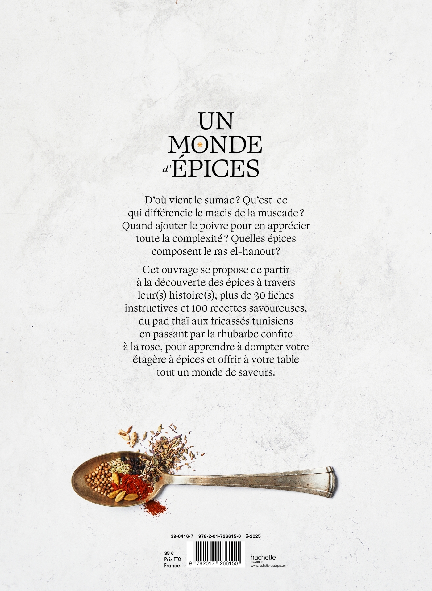 Un monde d'épices - 180°C 180°C, Eric Frenot - HACHETTE PRAT