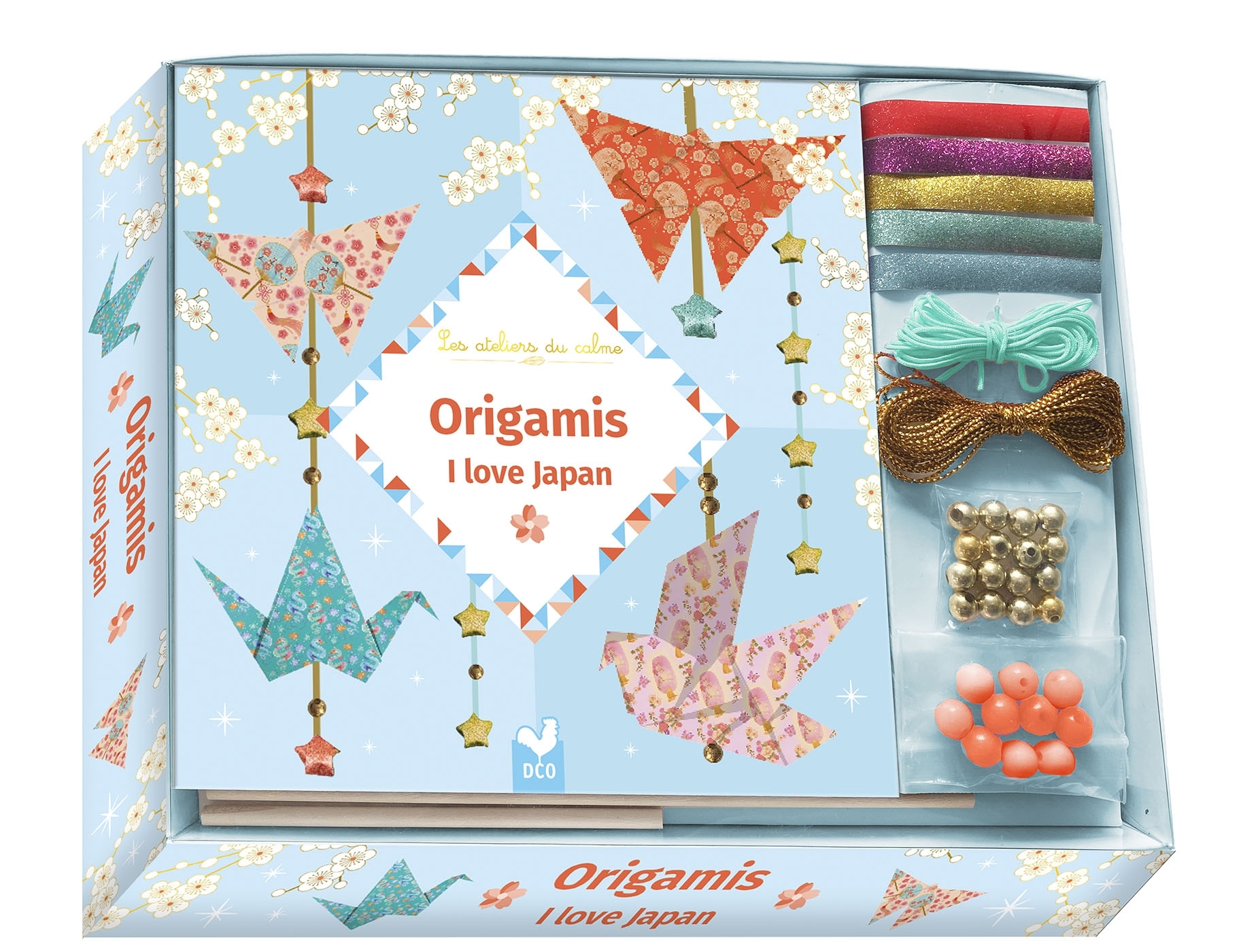 Origamis I love Japan - coffret avec accessoires -  - DEUX COQS D OR