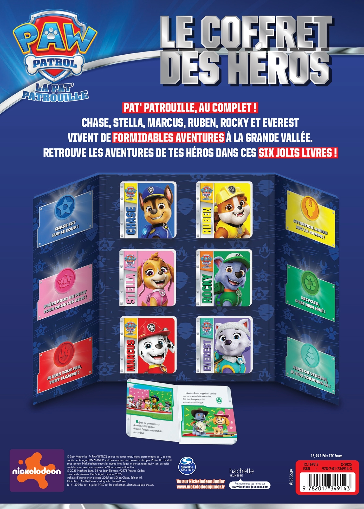 La Pat' Patrouille - Le coffret des héros -   - HACHETTE JEUN.