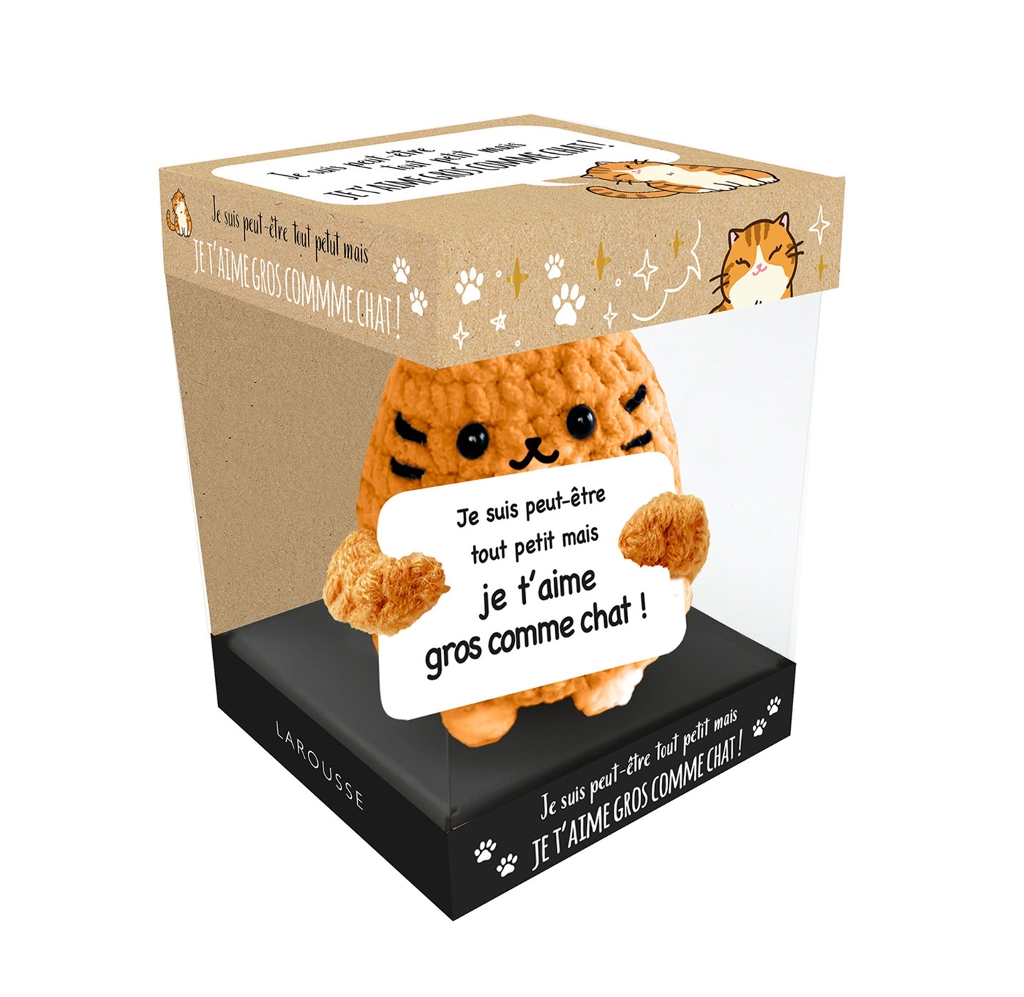 Je suis peut-être tout petit mais je t'aime gros comme chat ! -  - LAROUSSE