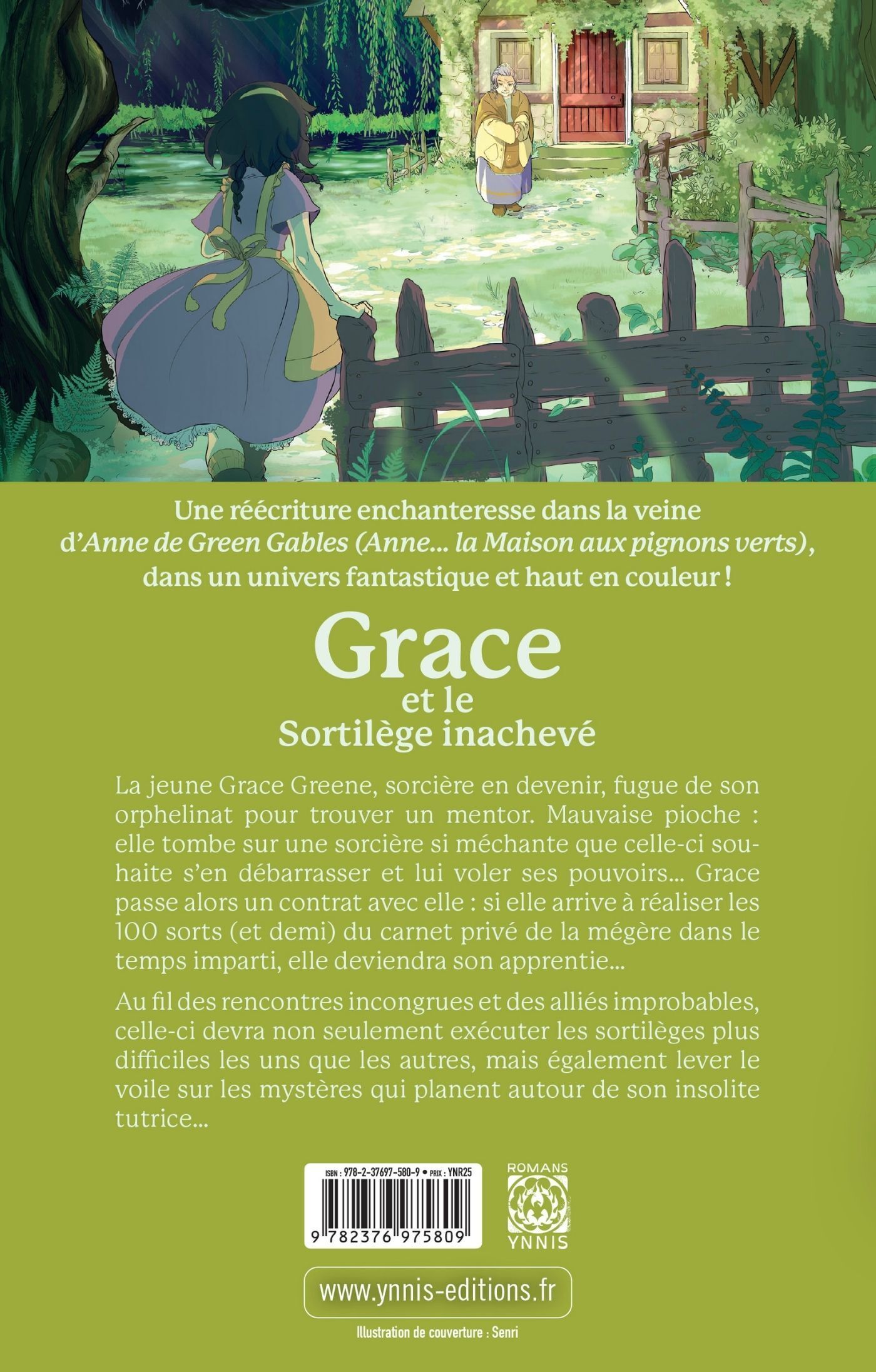 Grace et le sortilège inachevé - Heather Fawcett - YNNIS