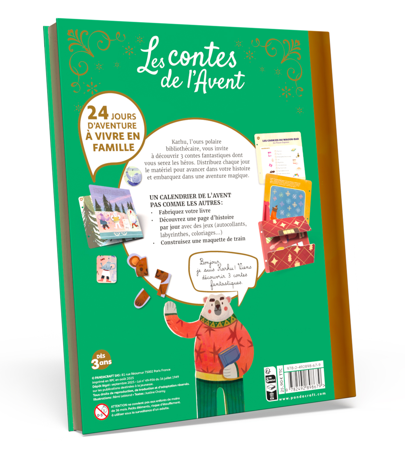 Les contes de l'Avent - À bord du Flocon Express -  - PANDACRAFT