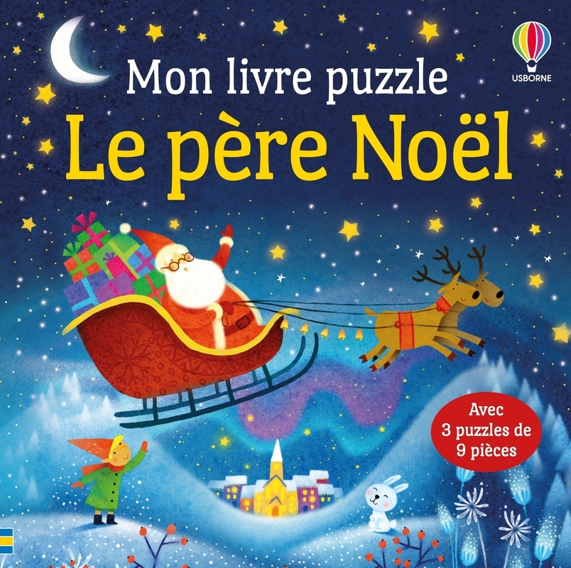Le père Noël - Mon livre puzzle - dès 3 ans - Kate Nolan - USBORNE