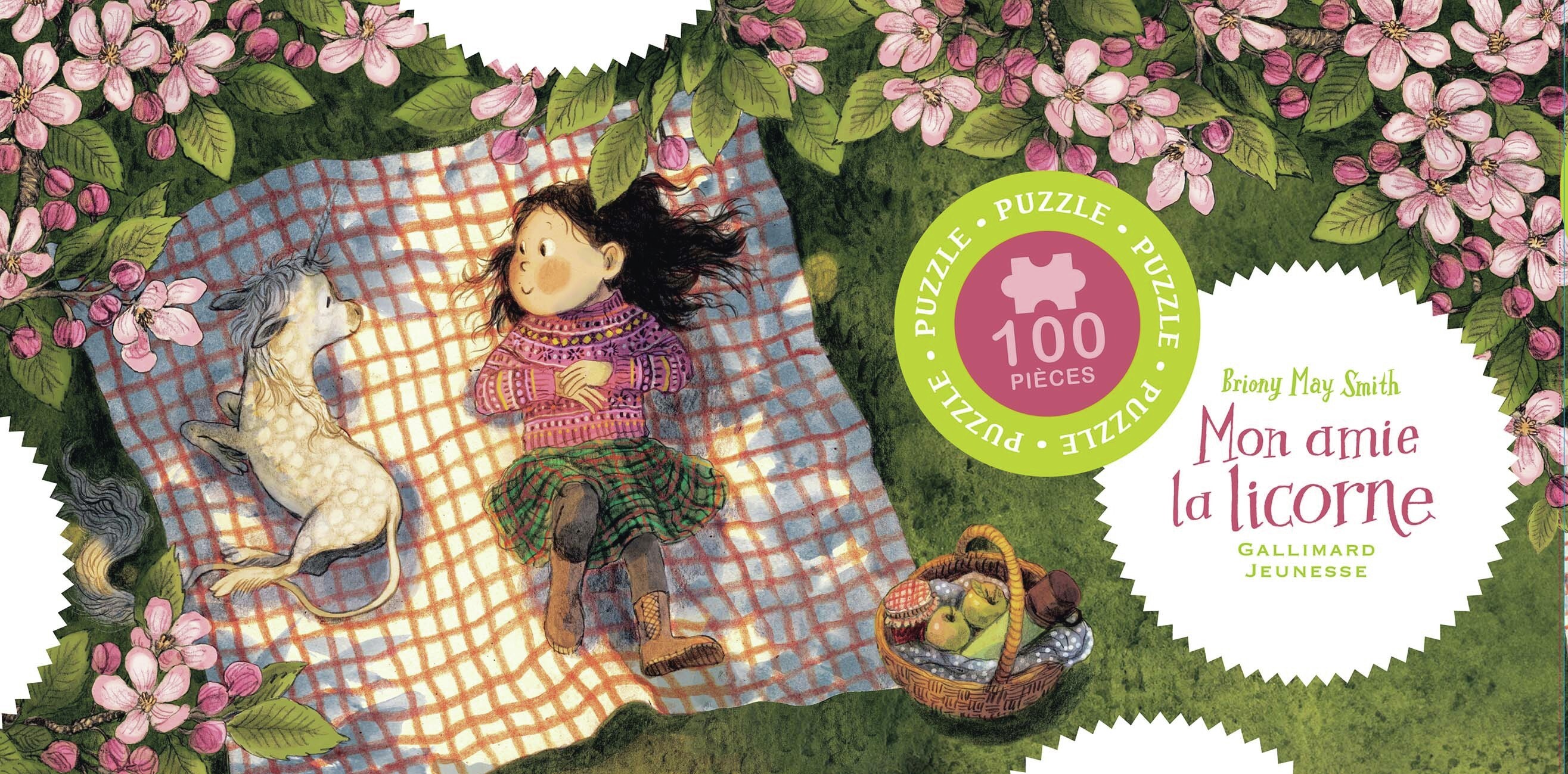 Mon amie la licorne - Puzzle - Briony May Smith - GALLIMARD JEUNE