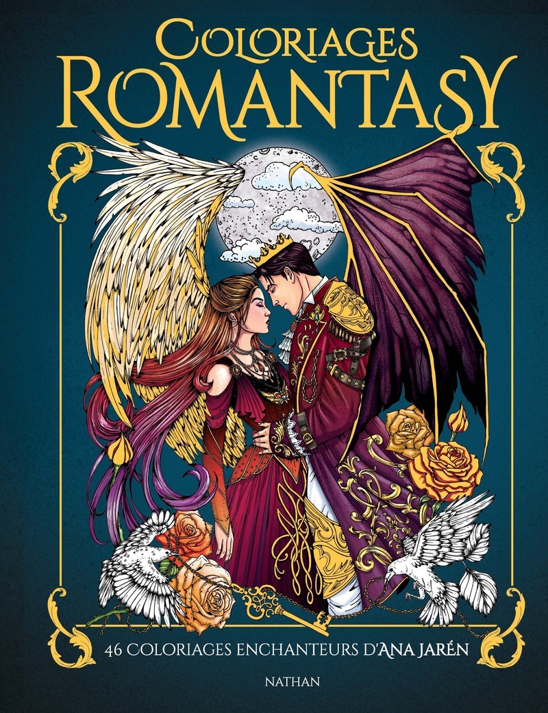 Coloriages Romantasy -  - NATHAN