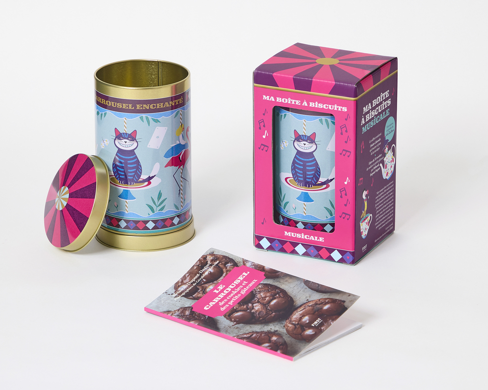 Coffret Ma boîte à biscuits musicale -  Collectif - FIRST