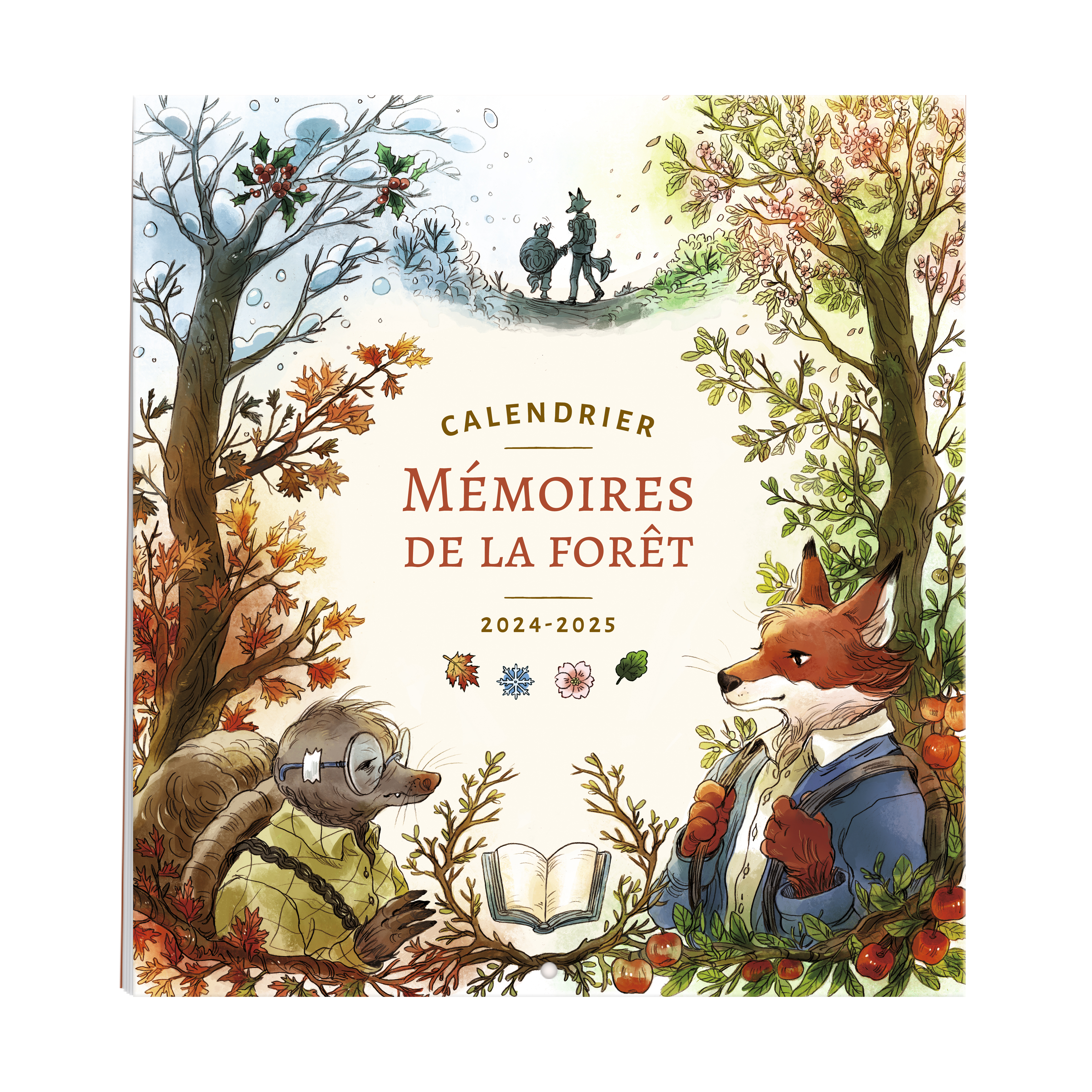 Calendrier mural Mémoires de la forêt - Mickaël Brun-Arnaud - EDL