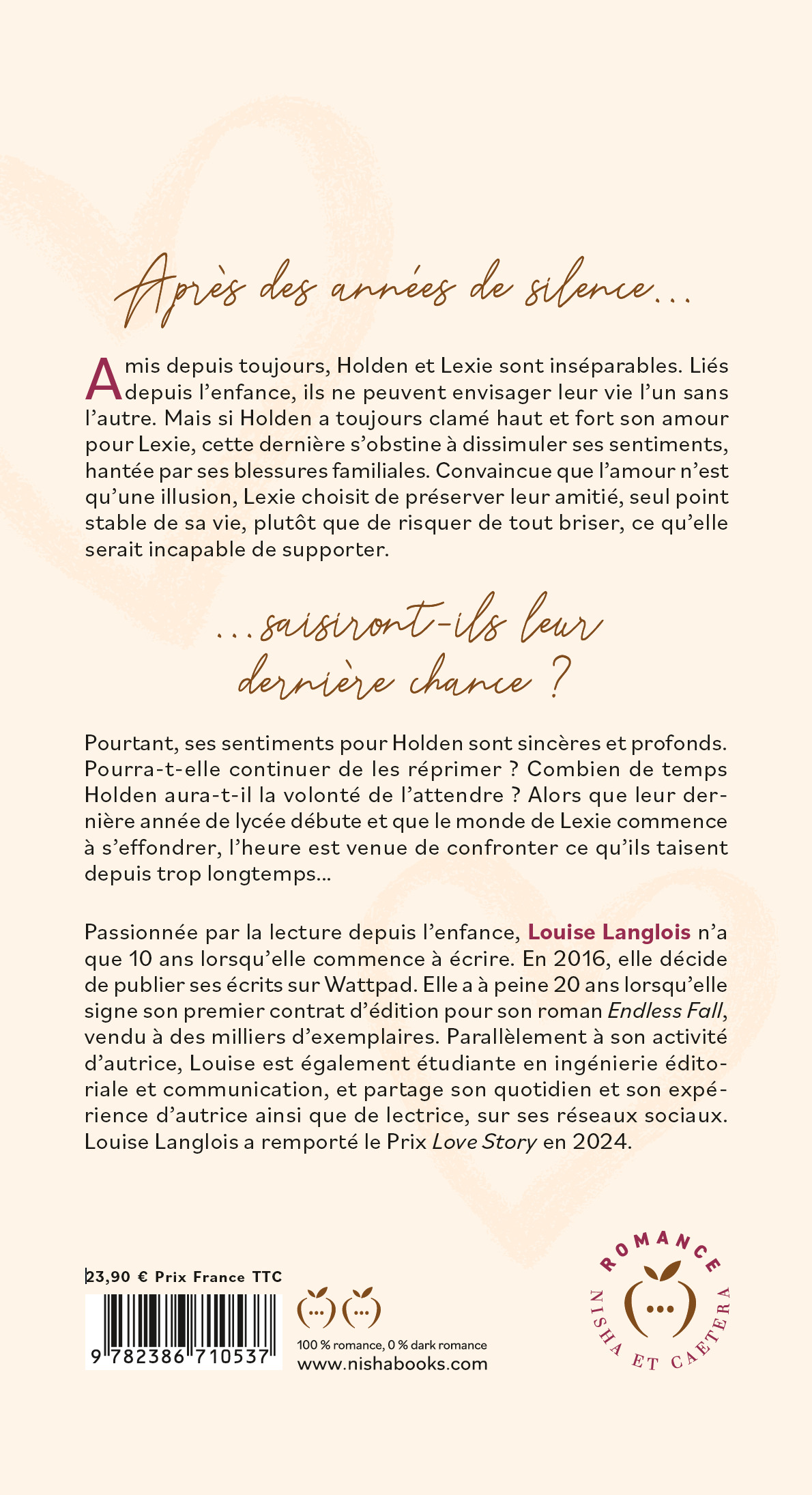 Silent Fall - Édition collector - Louise Langlois - NISHA EDITIONS