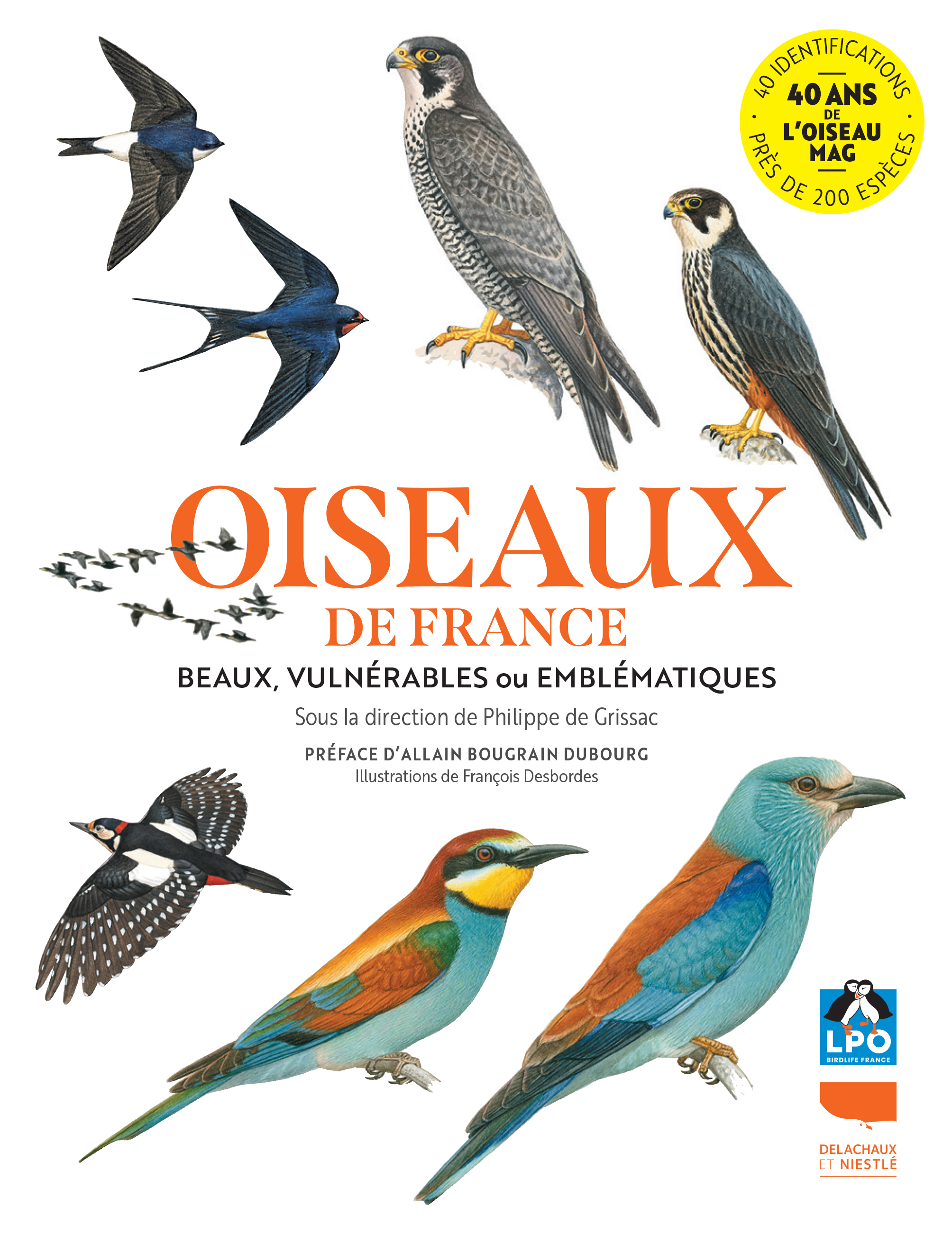Oiseaux de France - Philippe de Grissac - DELACHAUX