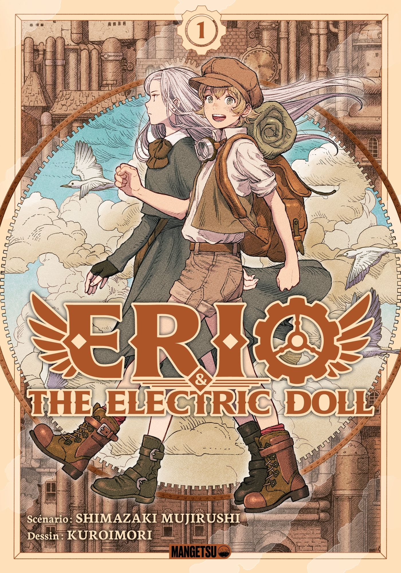 Erio & The Electric Doll T01 - Mujirushi Shimazaki,  KUROIMORI - MANGETSU