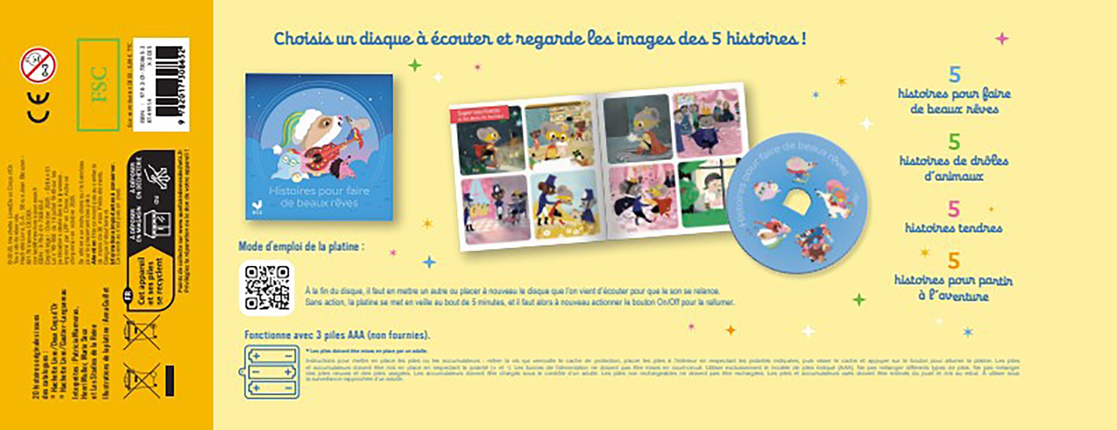 Ma platine disque d'histoires -   - DEUX COQS D OR