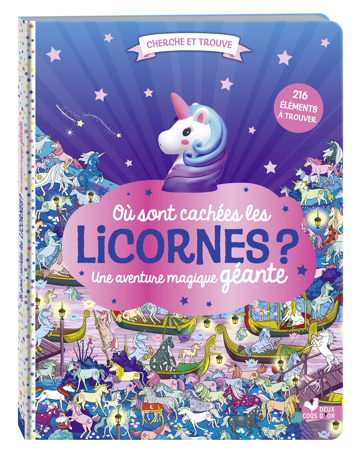 Où sont cachées les licornes ? Une aventure magique géante - Emmanuelle Caussé - DEUX COQS D OR