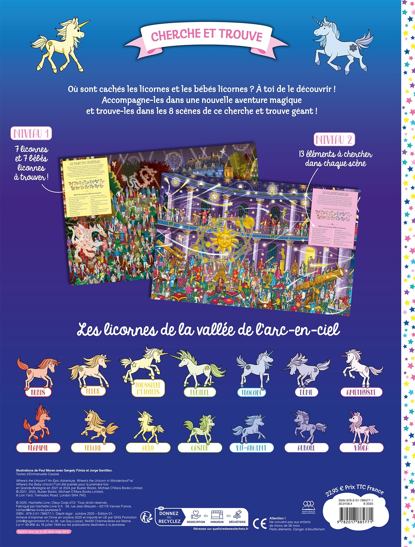 Où sont cachées les licornes ? Une aventure magique géante - Emmanuelle Caussé - DEUX COQS D OR
