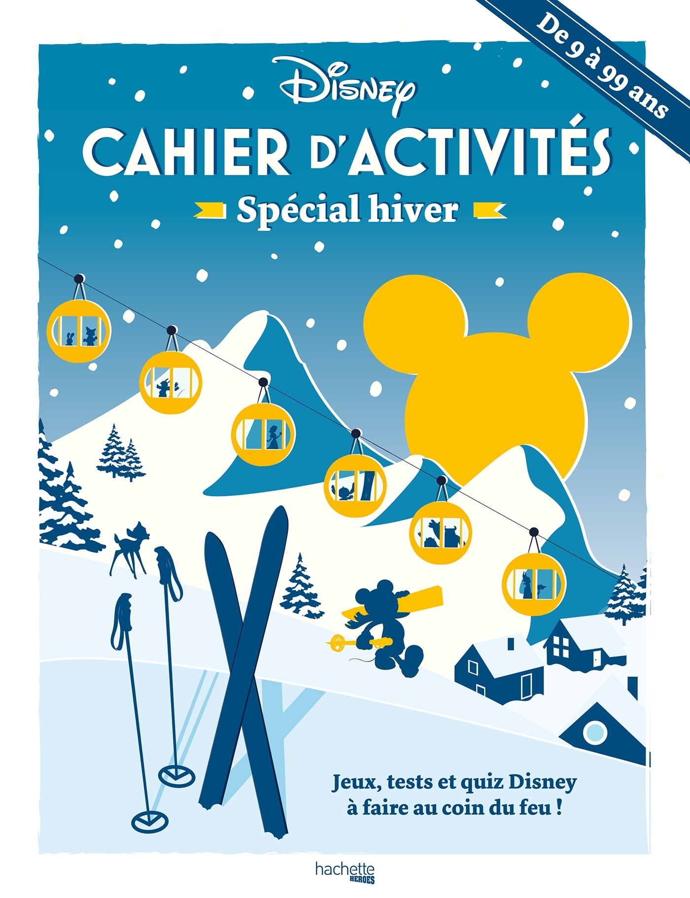 Cahier d'activités spécial hiver Disney - Alexia Maury - HACHETTE HEROES