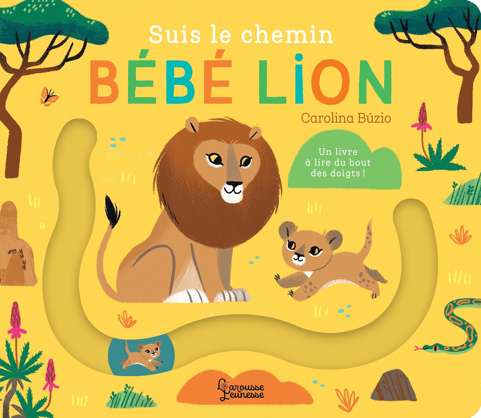 Suis le chemin bébé lion - Carolina Buzio - LAROUSSE