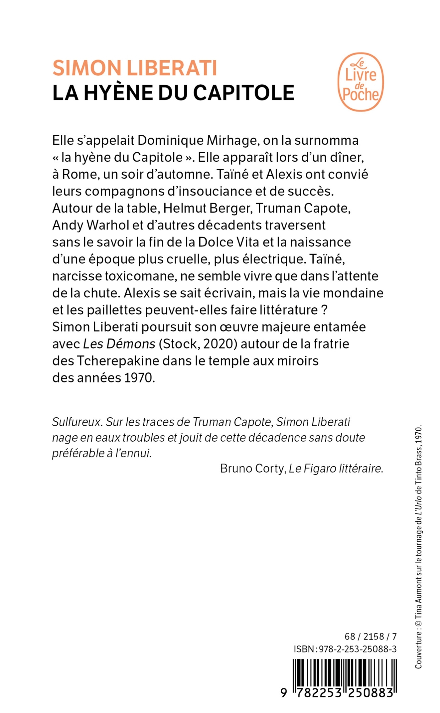 La Hyène du Capitole - Simon Liberati - LGF