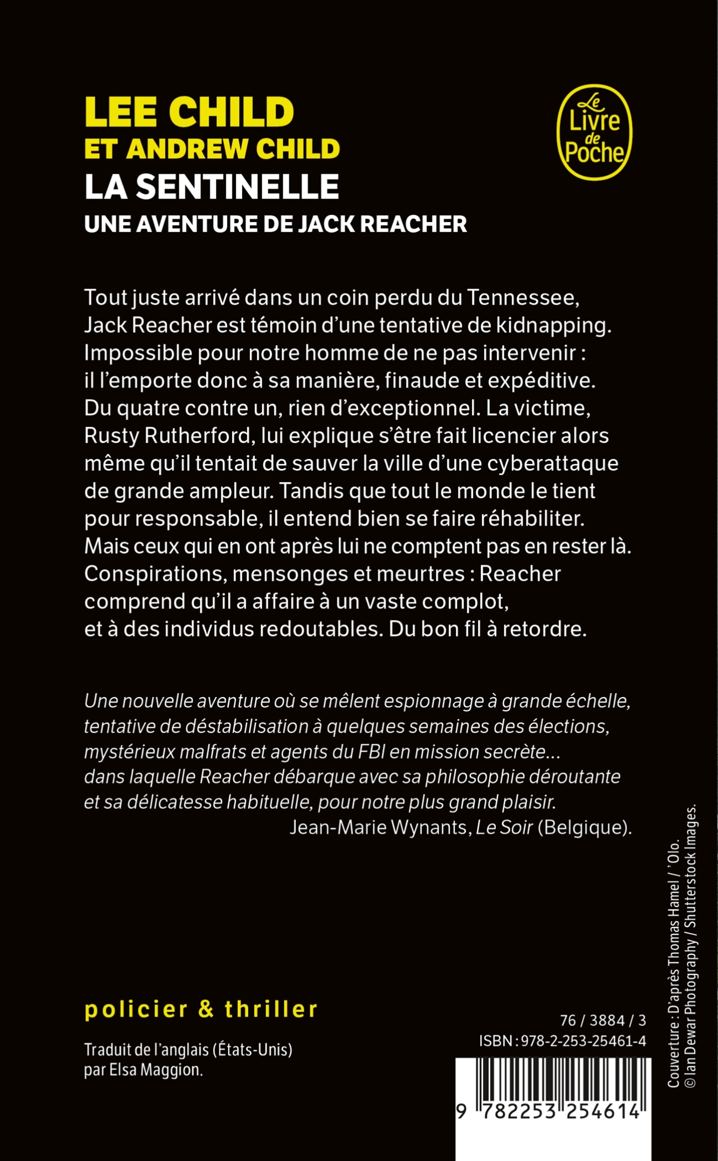 La Sentinelle - Lee Child, Andrew Child - LGF