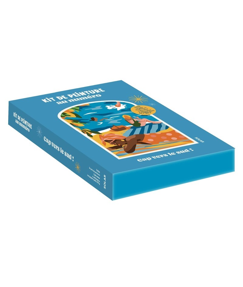 Kit de peinture au numéro - Cap sur le Sud ! - Caroline Drogo - SOLAR