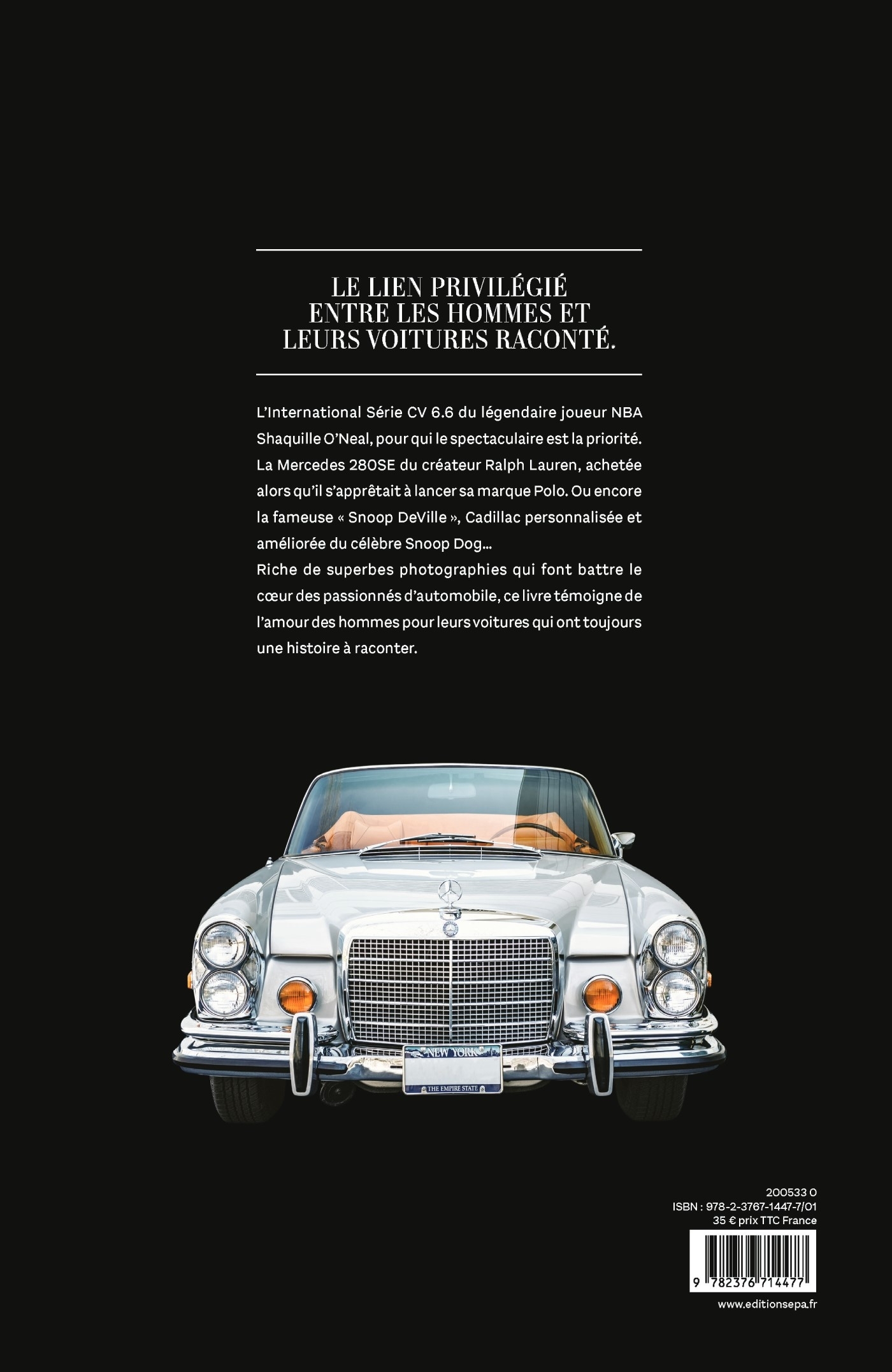 Un homme, une voiture - Matt Hranek - EPA