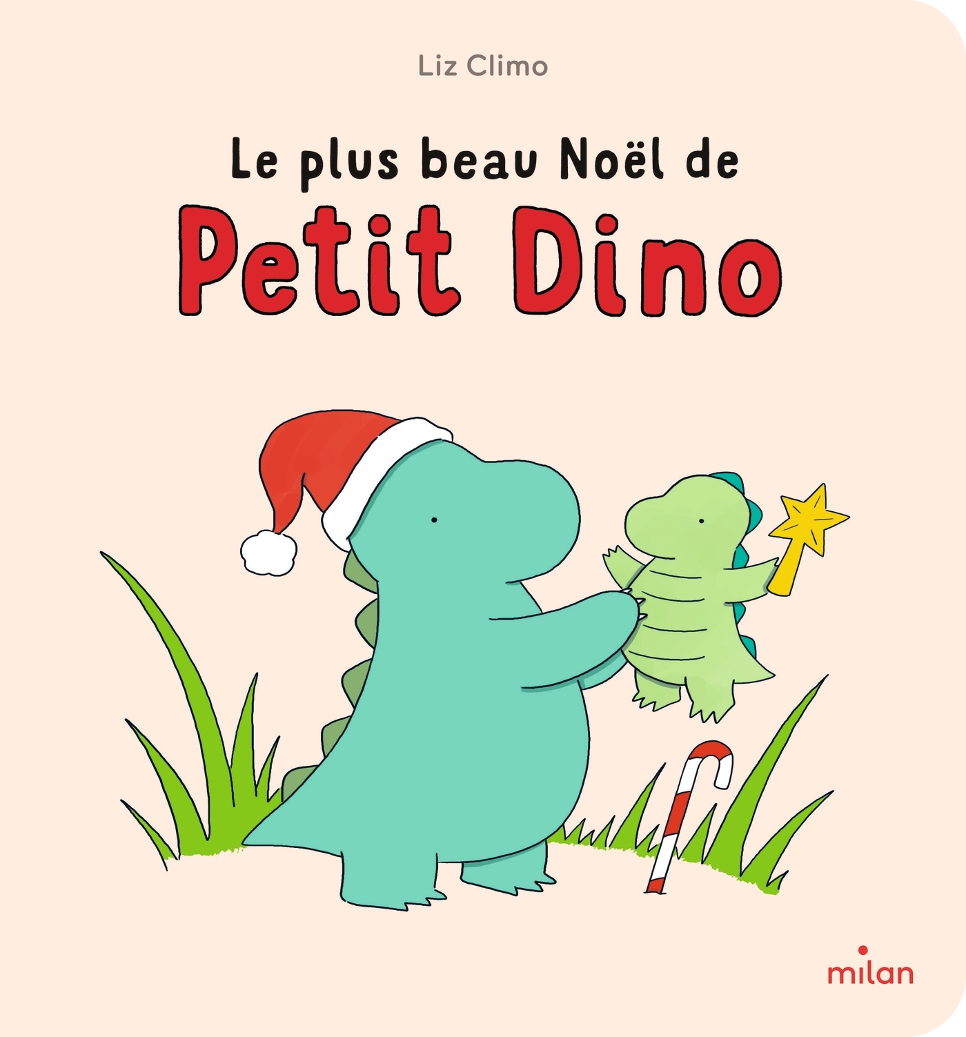 Le plus beau Noël de Petit Dino - tout-carton -  - MILAN