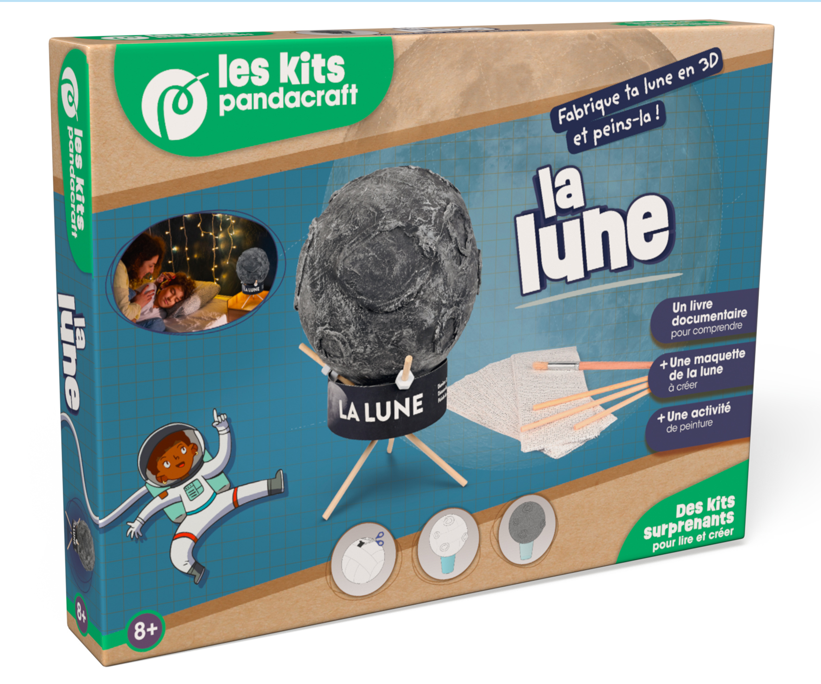 La Lune - Kit Pandacraft dès 8 ans -  - PANDACRAFT