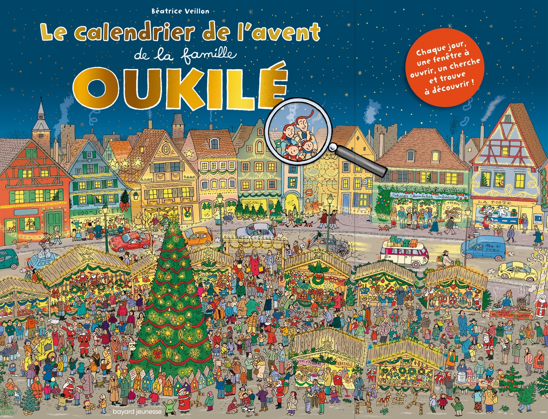 Calendrier de l'Avent Oukilé - VEILLON BEATRICE - BAYARD JEUNESSE