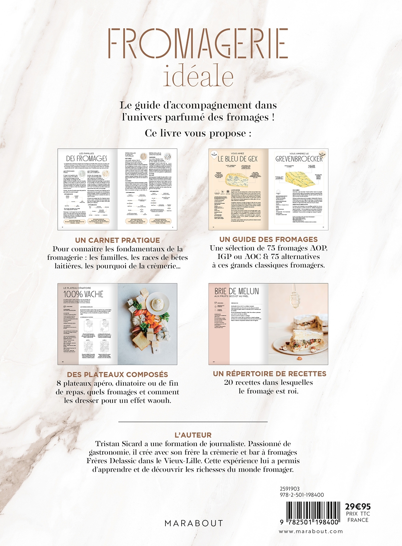 Fromagerie idéale - Tristan Sicard - MARABOUT