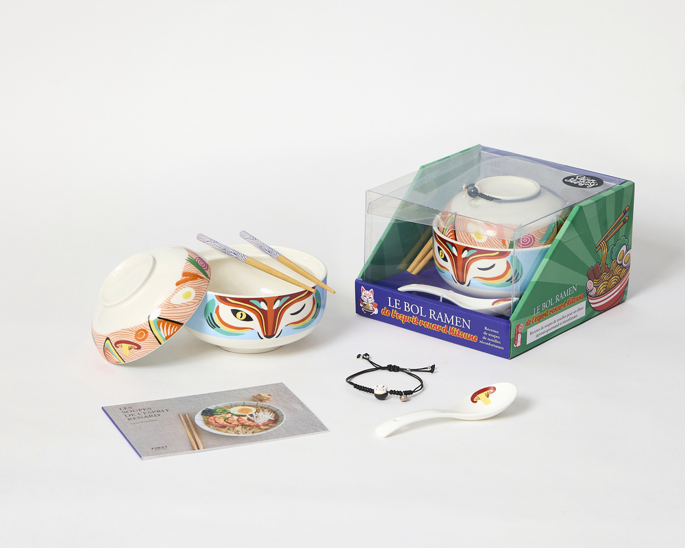 Coffret Les bols ramen de Kitsune, 2e éd. -  Collectif - FIRST