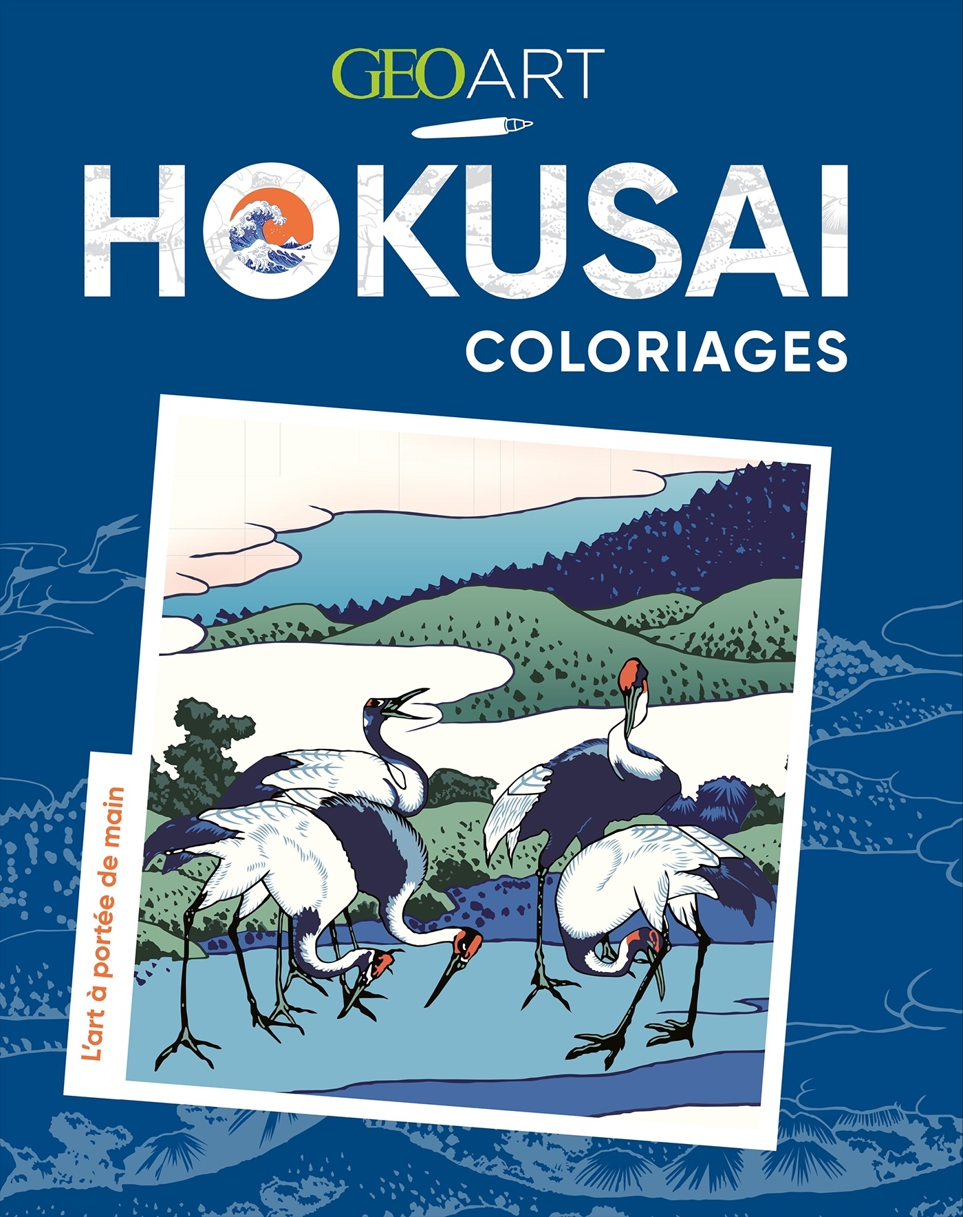 Hokusai Coloriages -  - GEO ART
