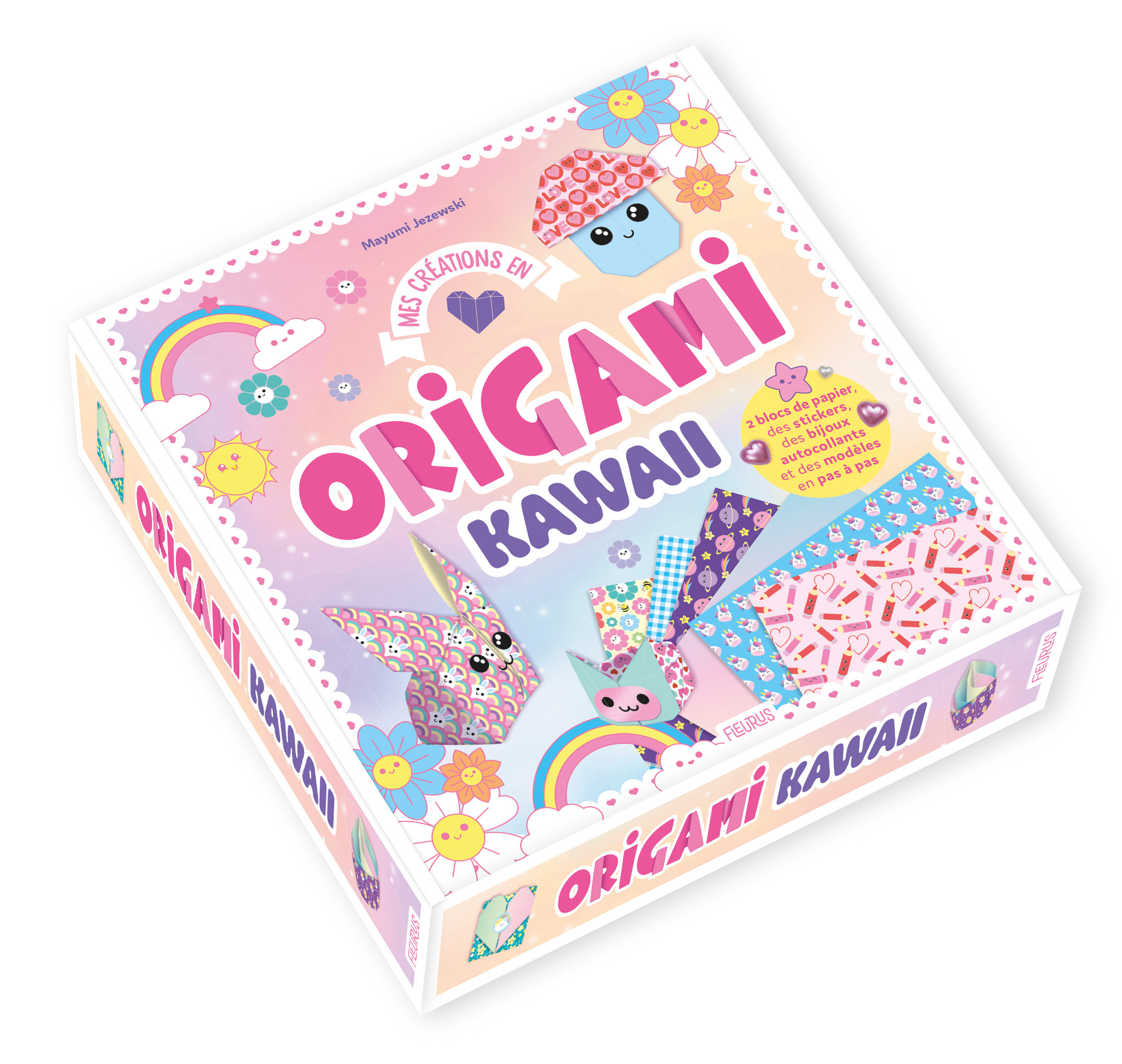 Mes créations en origami - kawaii - Mayumi Jezewski - FLEURUS