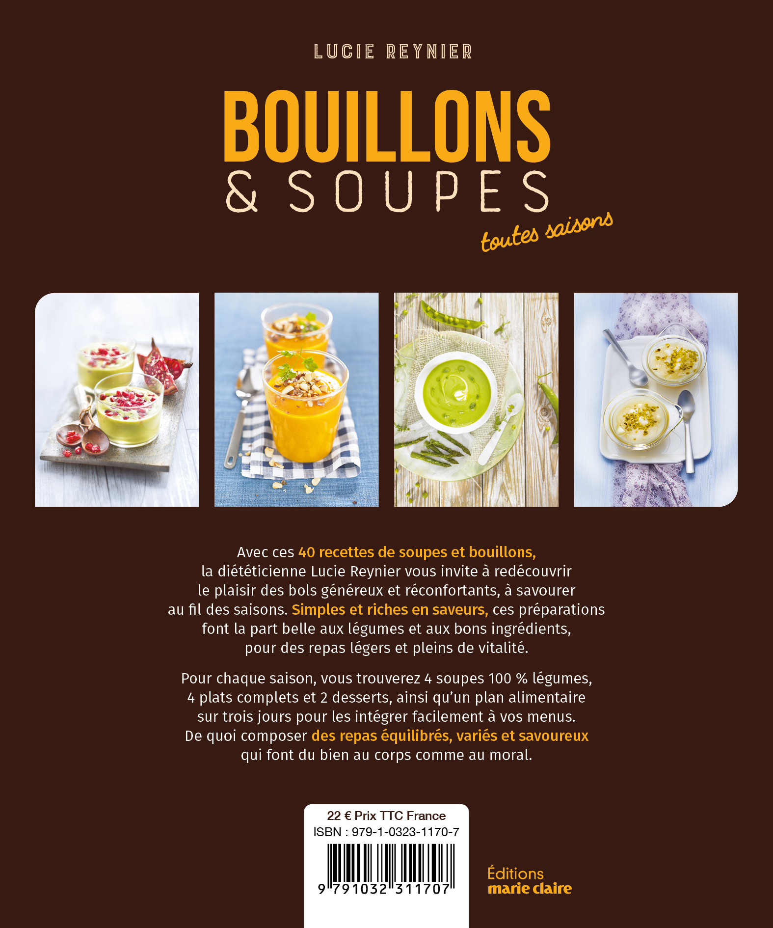 Bouillons et Soupes - LUCIE REYNIER - MARIE-CLAIRE