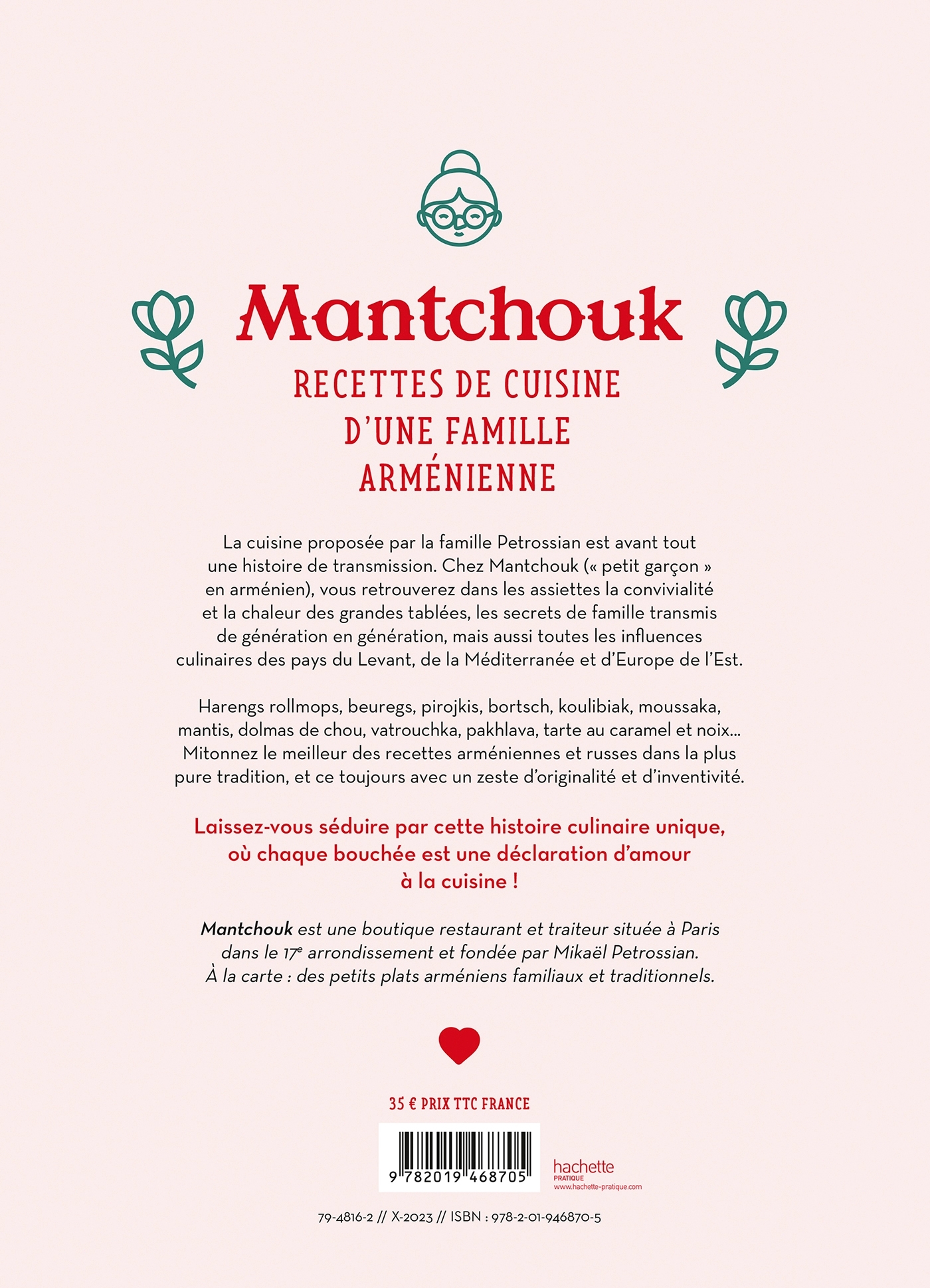 Mantchouk - Mikael Petrossian - HACHETTE PRAT