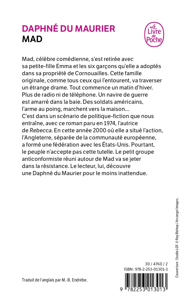 Mad - Daphné Du Maurier - LGF