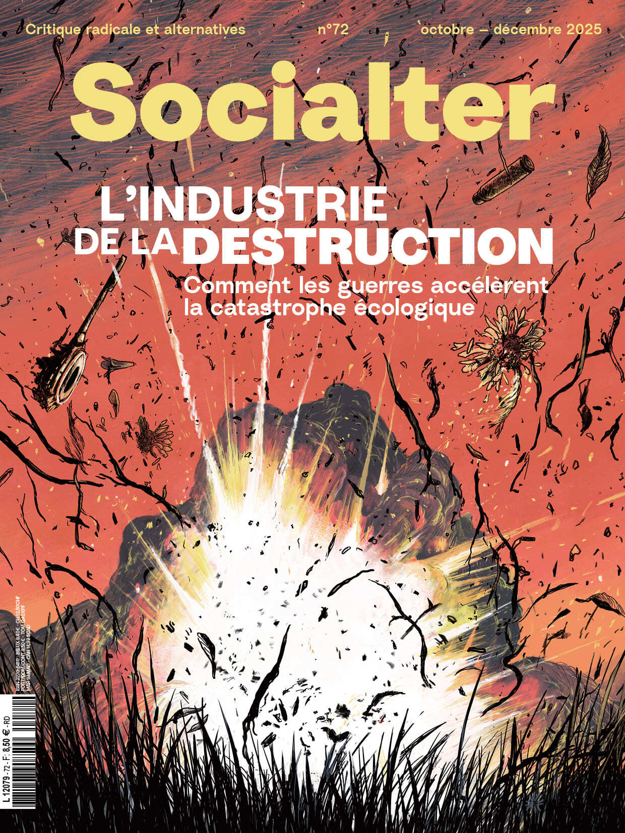 Socialter n°72 : L'industrie de la destruction - Octobre/Décembre 2025 -  Socialter - SOCIALTER