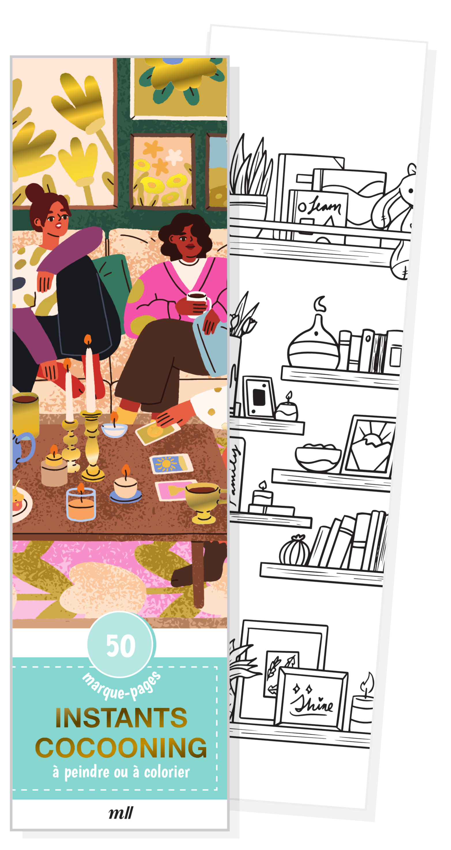 Marque-pages - Instant cocooning -  Collectif - MERCILESLIVRES