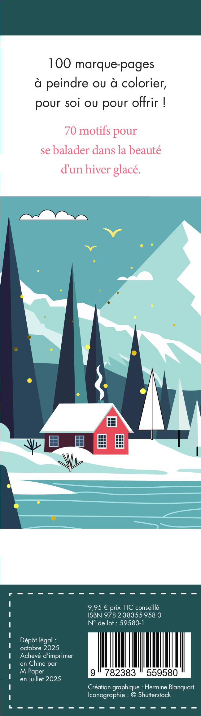 Marque-pages - Hiver glacé - Édition premium -  Collectif - MERCILESLIVRES