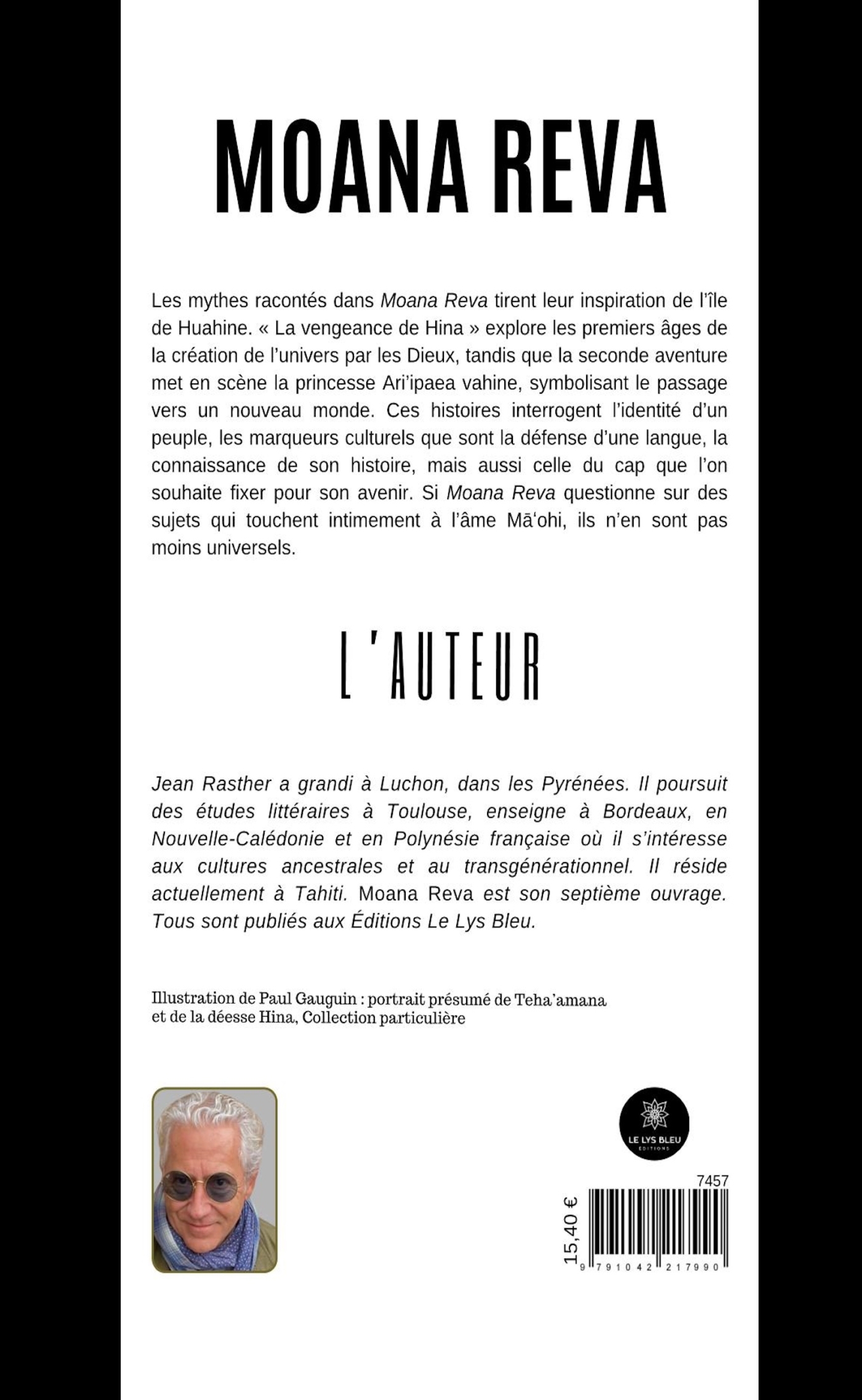 Moana Reva - Jean Rasther, Jean-Louis Therasse - LE LYS BLEU