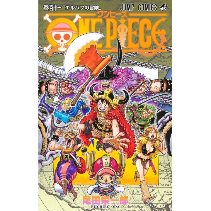 ONE PIECE 111 (MANGA VO JAPONAIS) -  EIICHIRÔ ODA - SHUEISHA