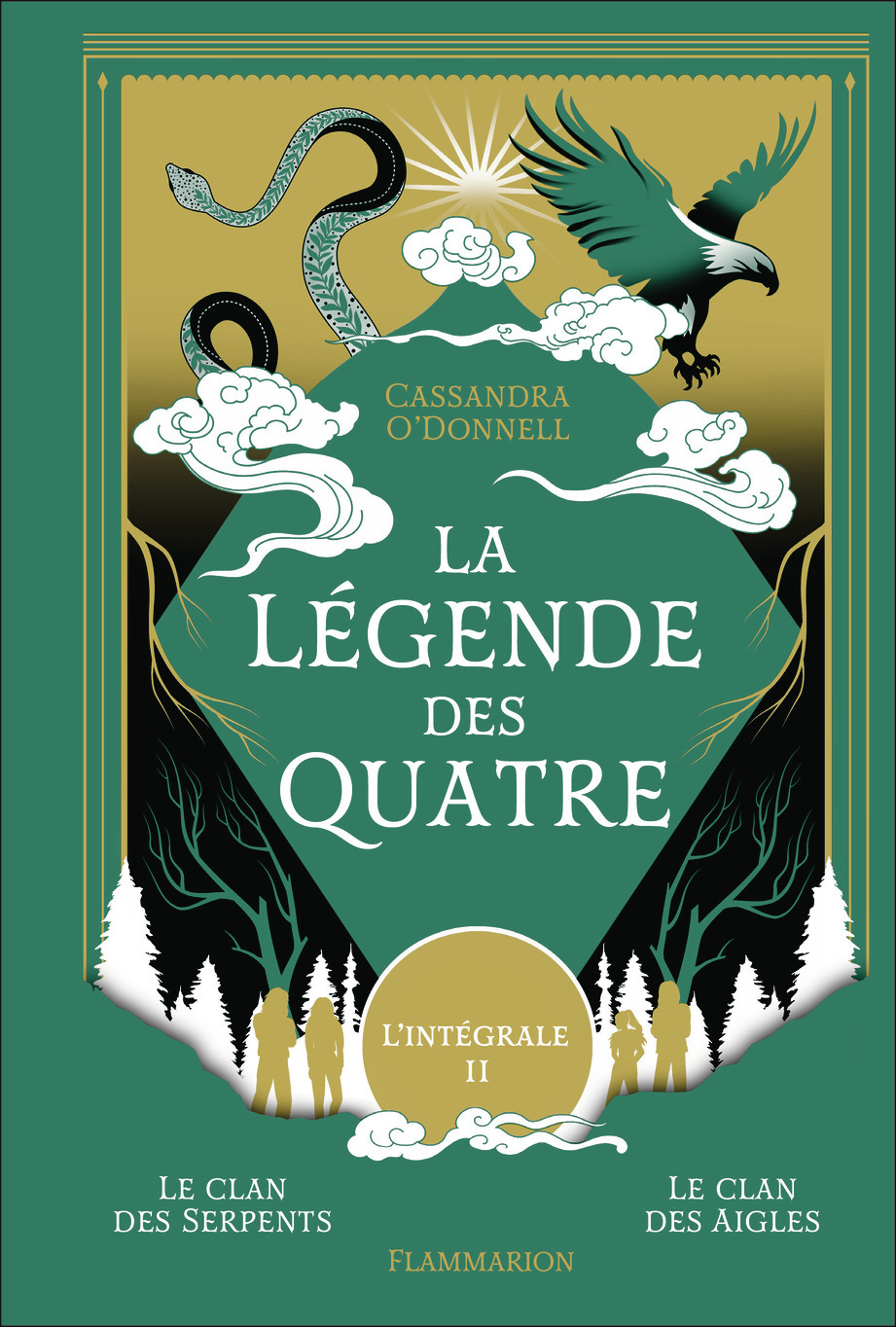 La légende des Quatre - Cassandra O'Donnell - FLAM JEUNESSE