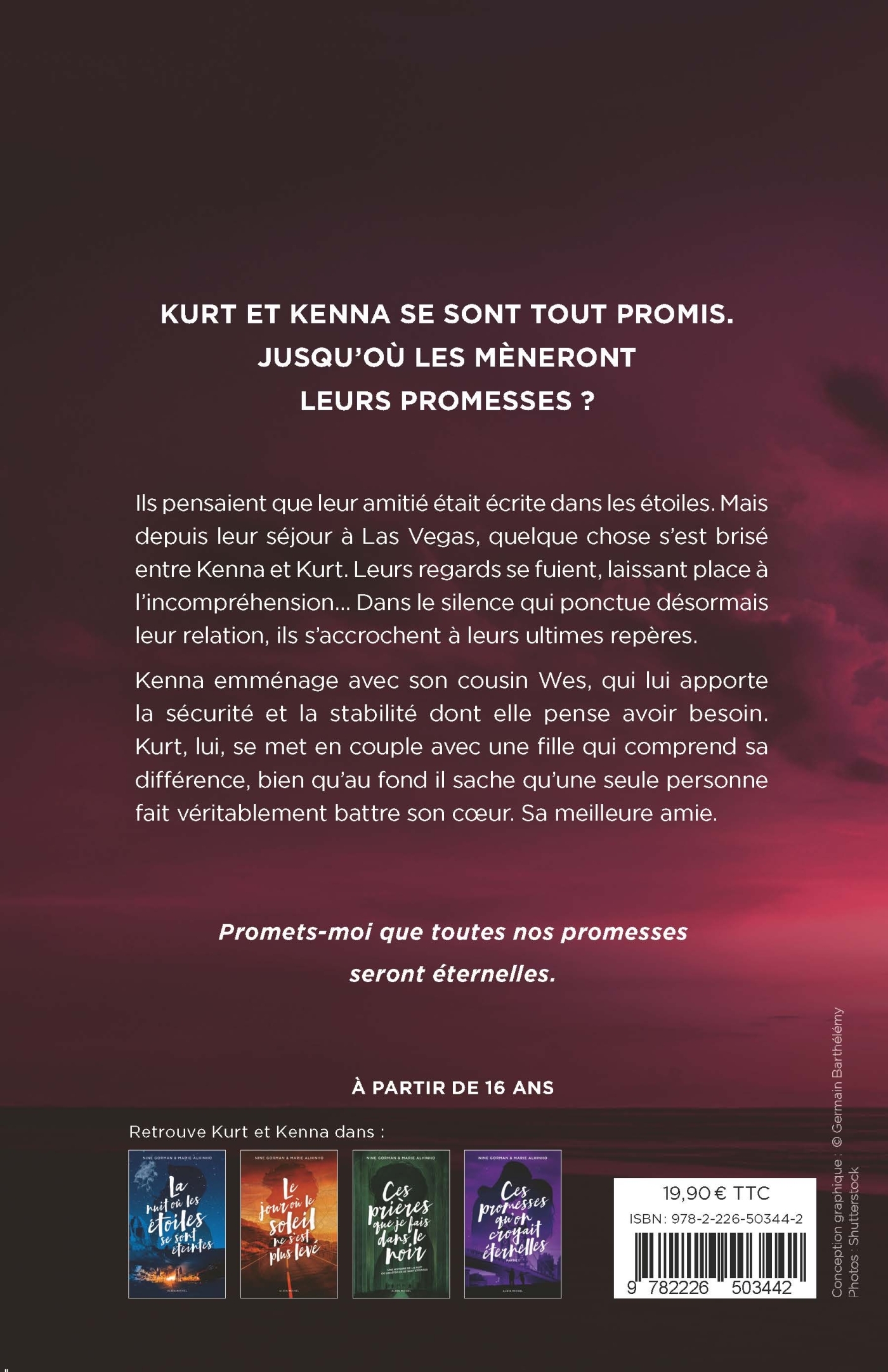 Ces promesses qu'on croyait éternelles - Partie 2 - Nine Gorman, Marie Alhinho - ALBIN MICHEL