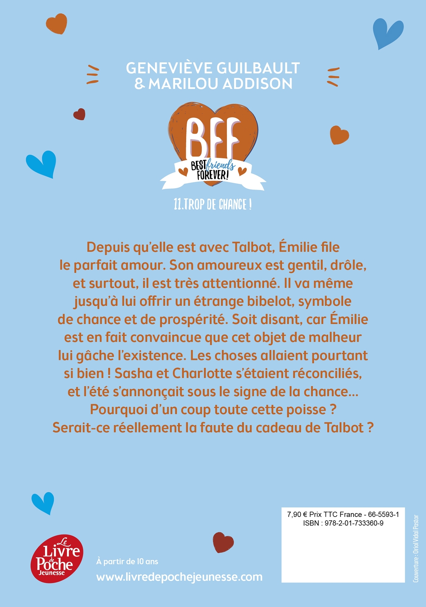 BFF Best Friends Forever ! - Tome 11 - Geneviève Guilbault, Marilou Addison - POCHE JEUNESSE