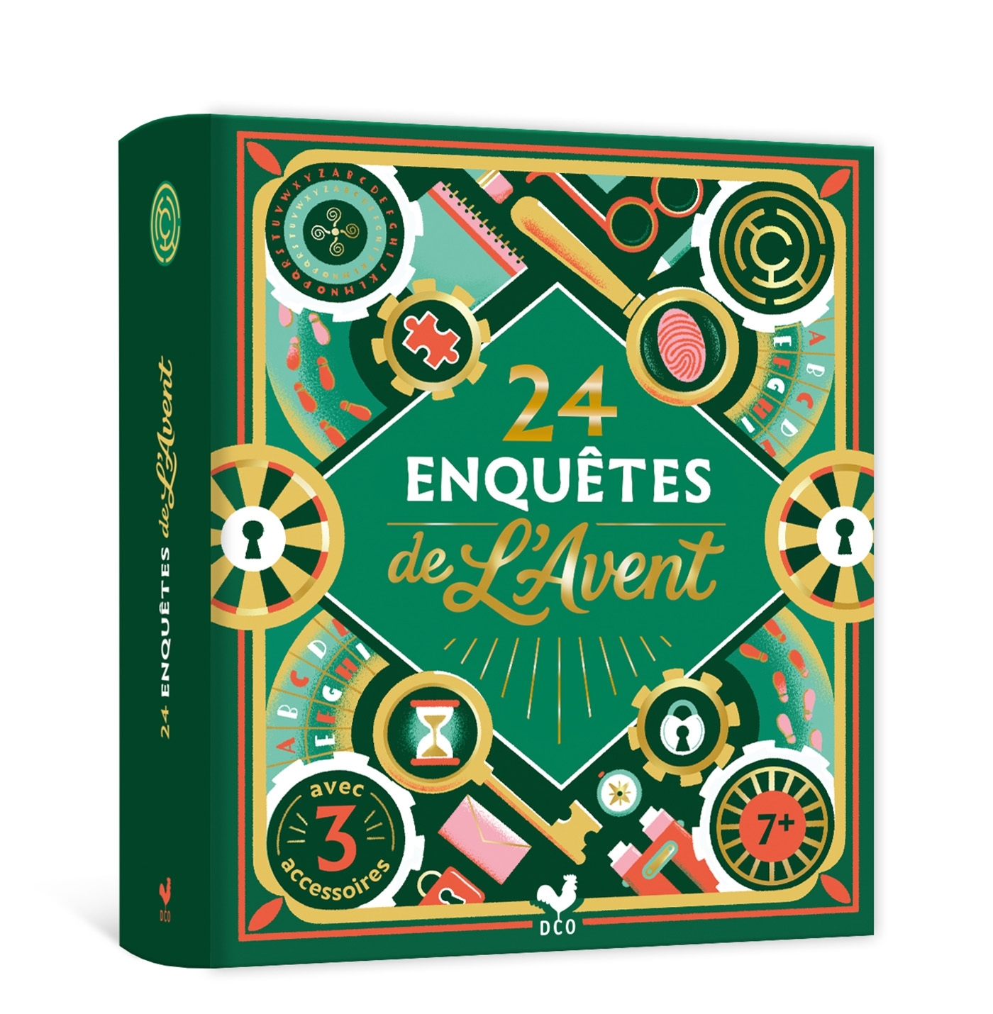 24 enquêtes de l'avent -  - DEUX COQS D OR