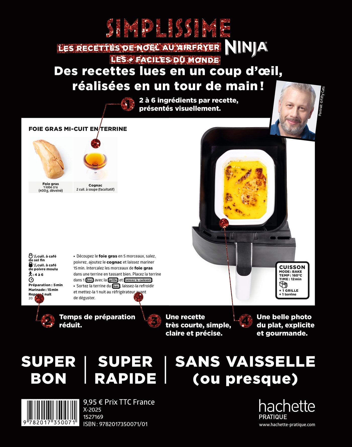 Simplissime NINJA Les recettes de Noël les + faciles du monde - Jean-François Mallet - HACHETTE PRAT