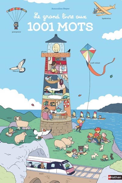 Le grand livre aux 1001 mots - MEYER AMANDINE - NATHAN
