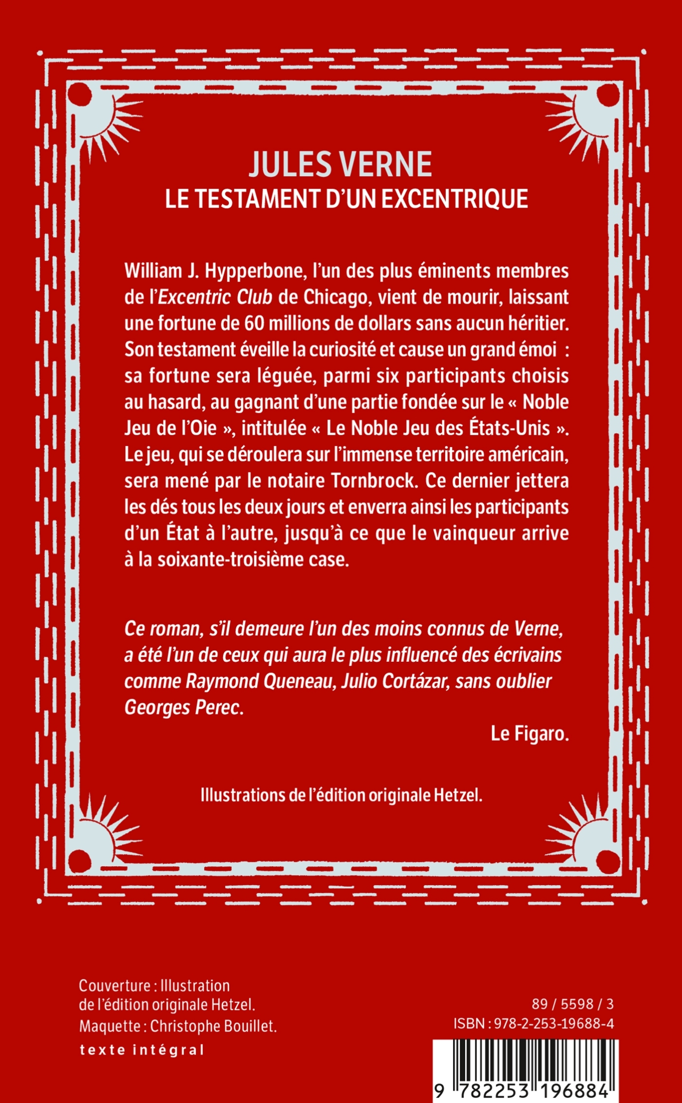 Le Testament d'un excentrique - Jules Verne - LGF