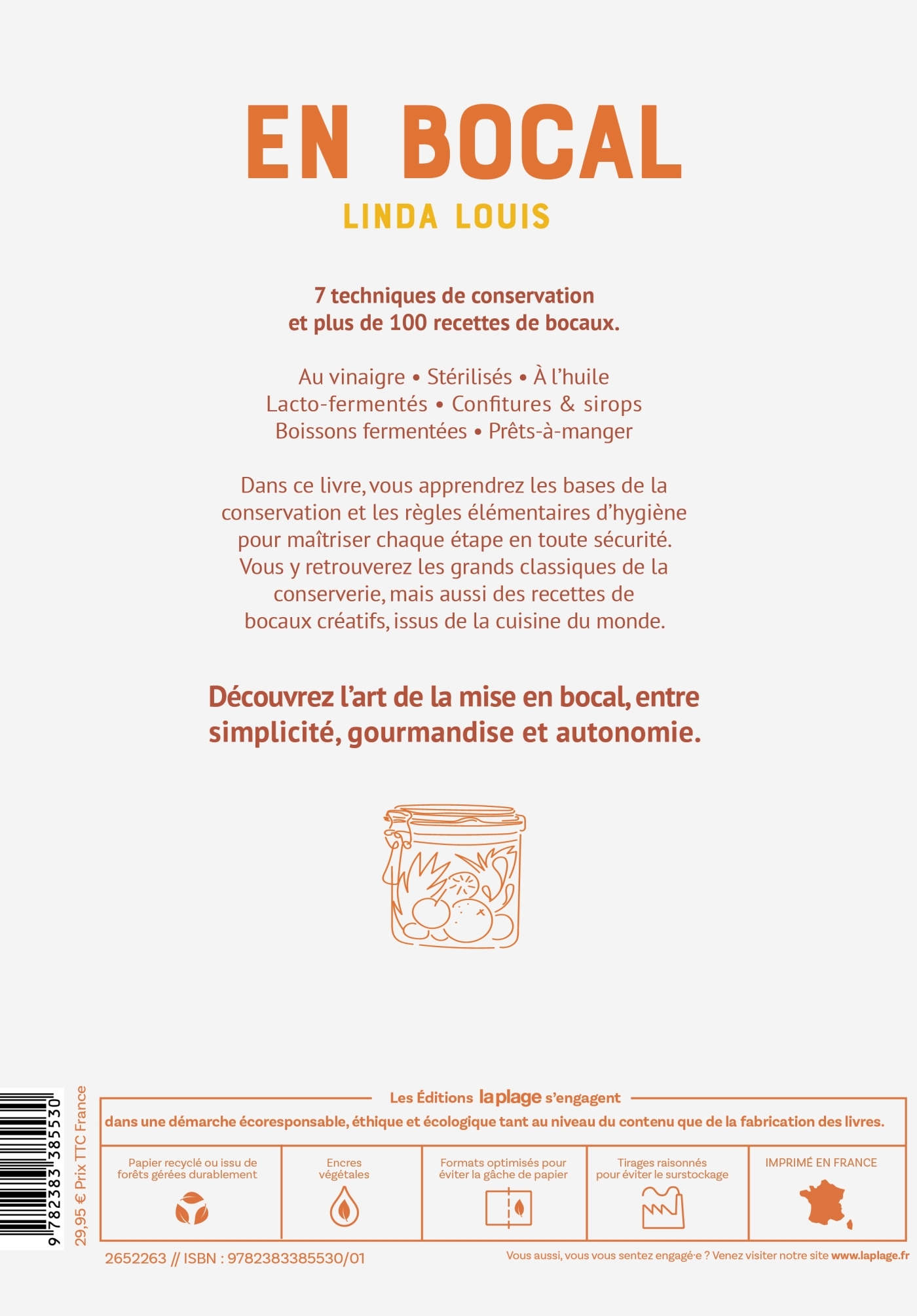 En bocal (nouvelle édition) - Linda Louis - LA PLAGE