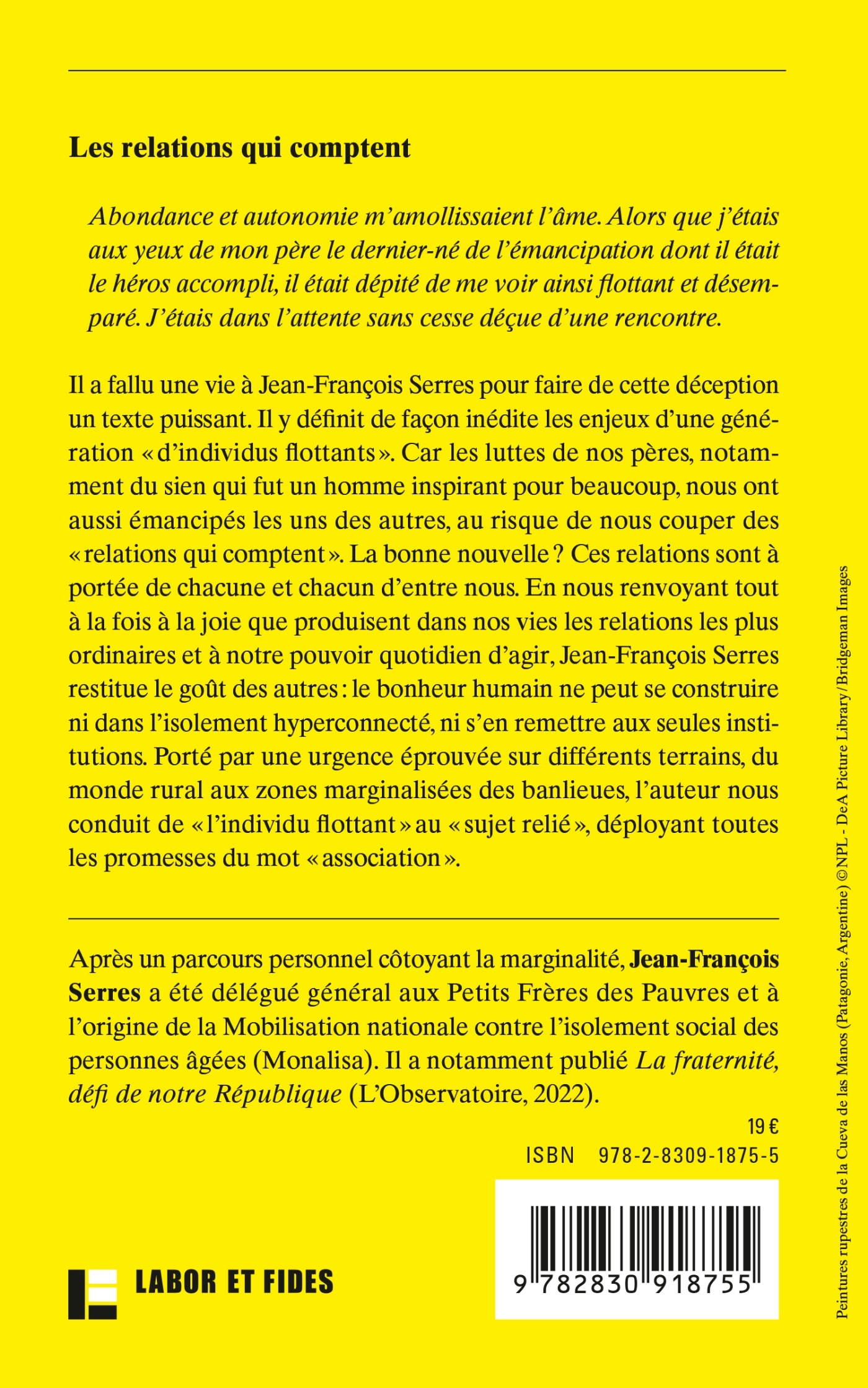 Les relations qui comptent - Jean-François Serres - LABOR ET FIDES