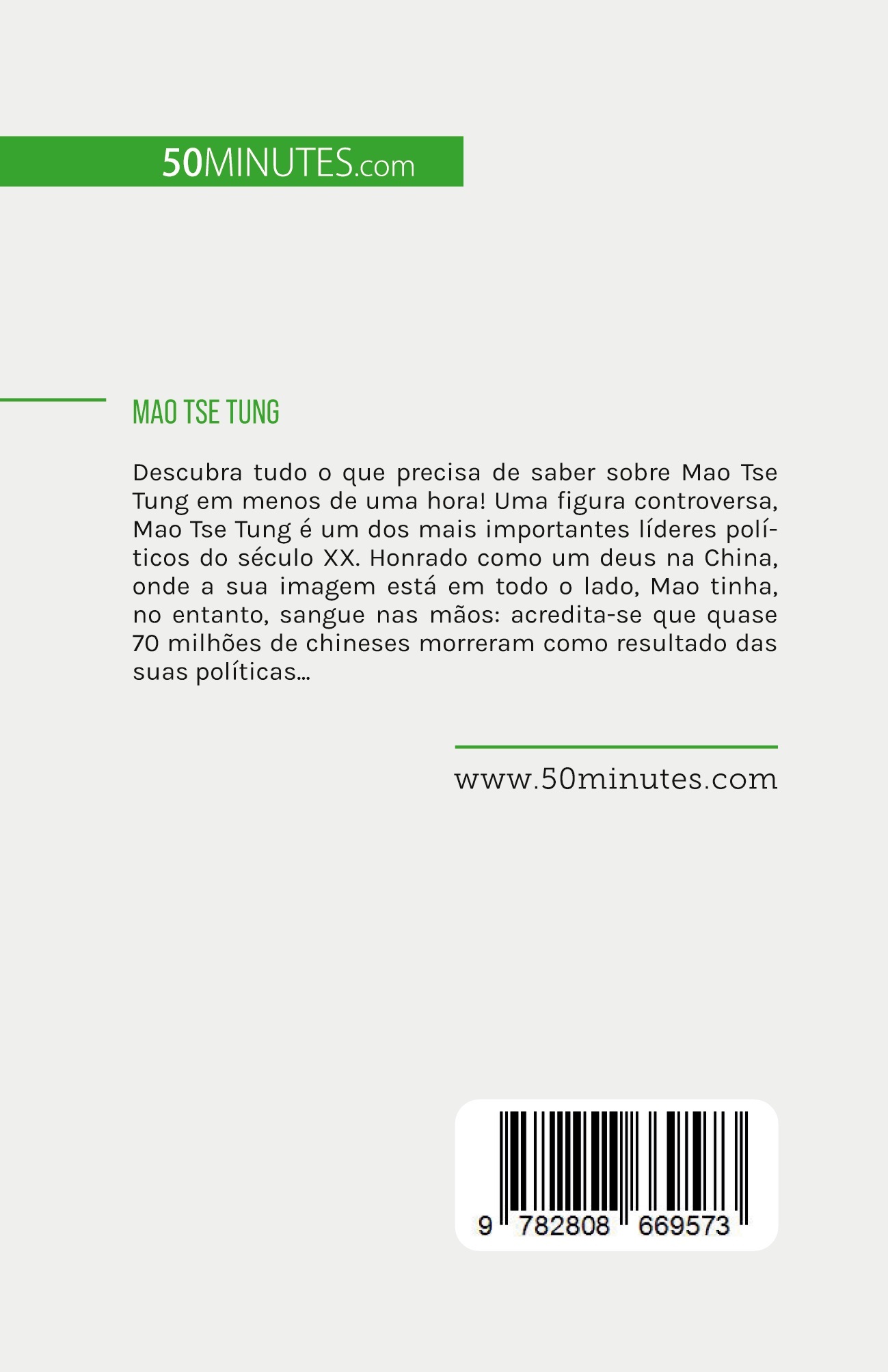 Mao Tse Tung - Renaud Juste - 50MINUTES.COM