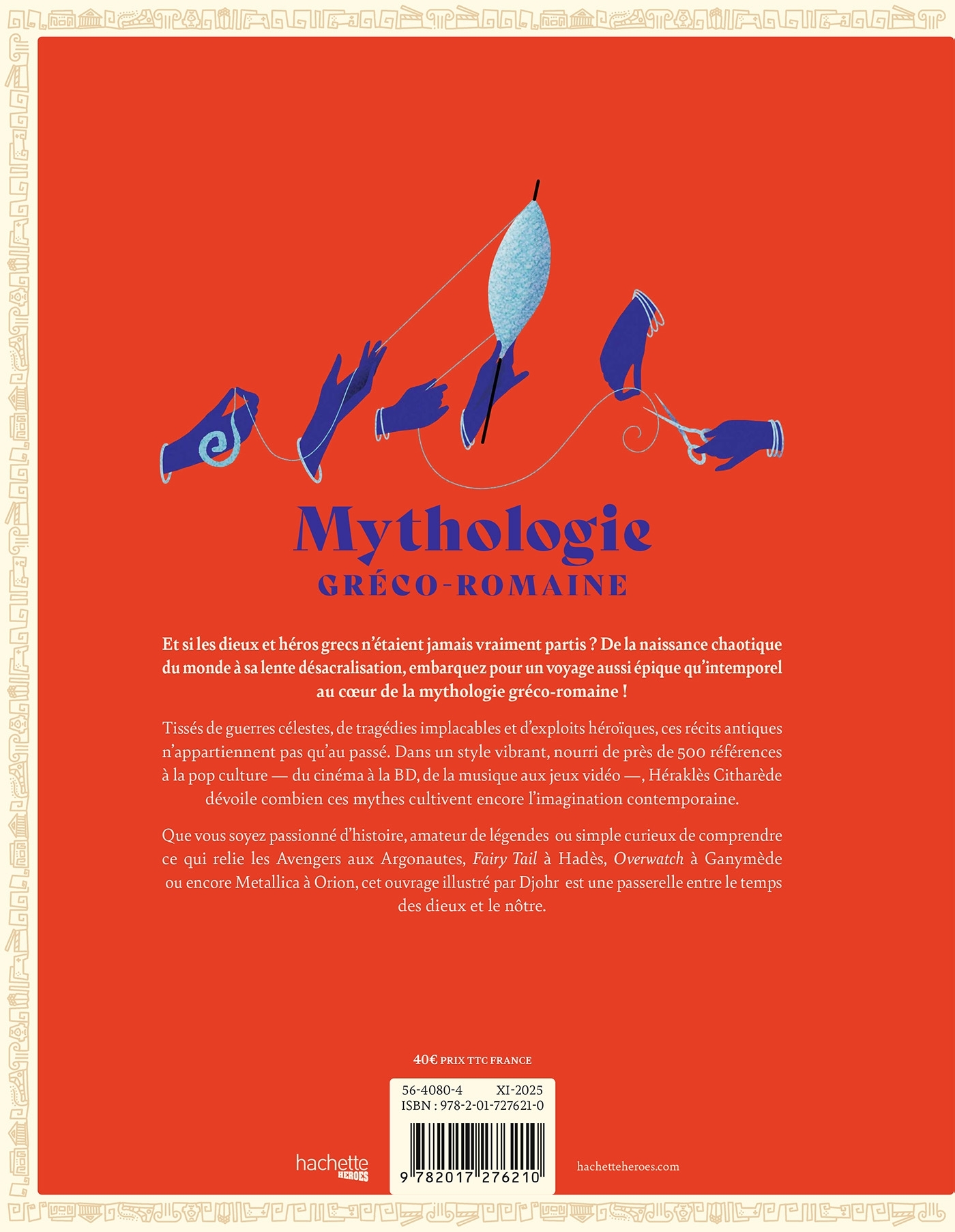 Mythologie gréco-romaine -  Héraklès Citharède - HACHETTE HEROES