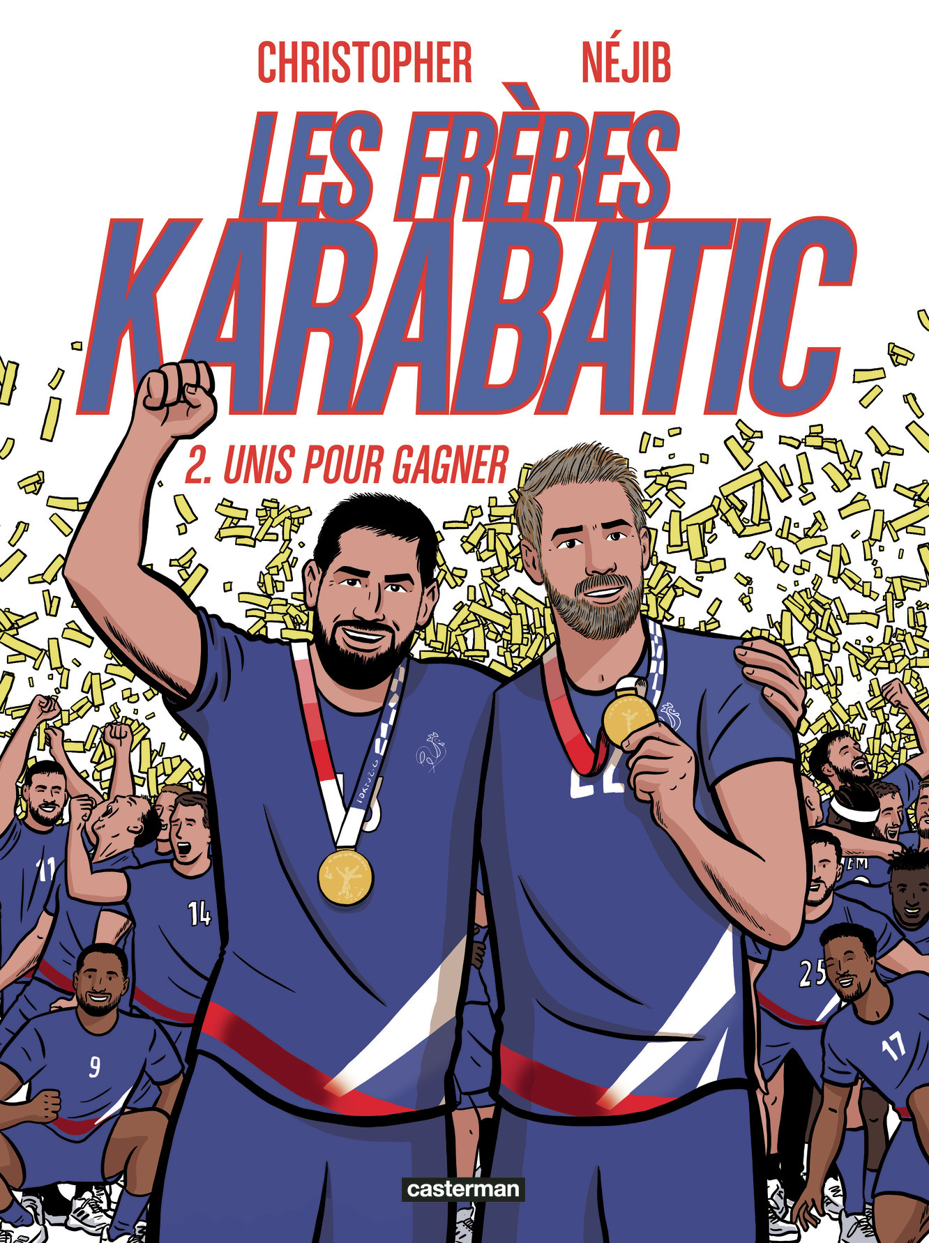 Les Frères Karabatic -  NEJIB / CHRISTOPHER - CASTERMAN